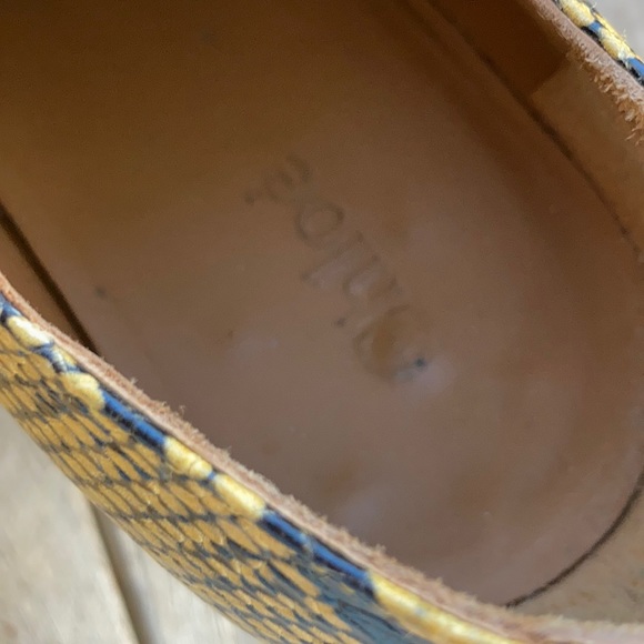 Chloe Rylee Low Boot 🥾 Snake Skin Python Print One of the "It" Patterns Luxe - Picture 11 of 16